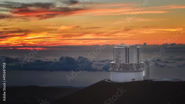 Fototapeta Mauna Kea Telescope