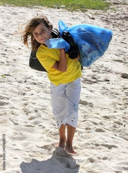 Obraz Nettoyage des plages