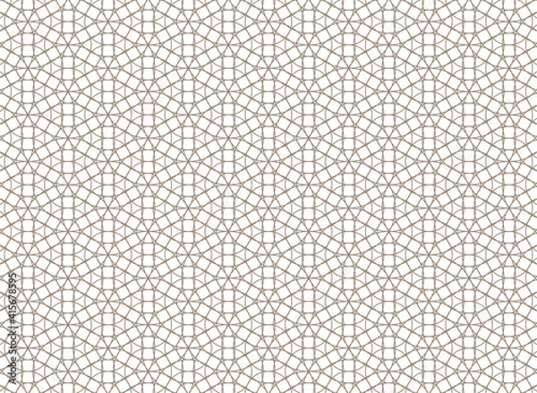 Fototapeta ライン装飾「モザイク」