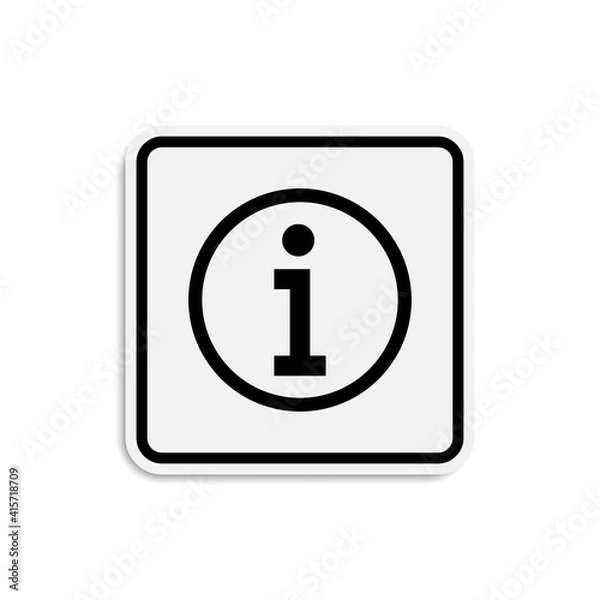 Obraz Product packaging symbol. vector illustration