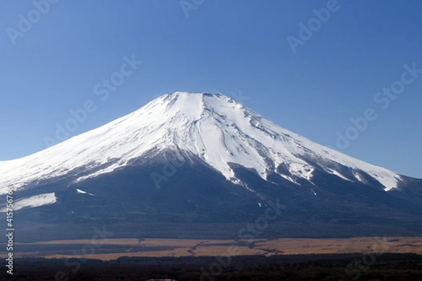 Fototapeta 山中湖からの富士山
