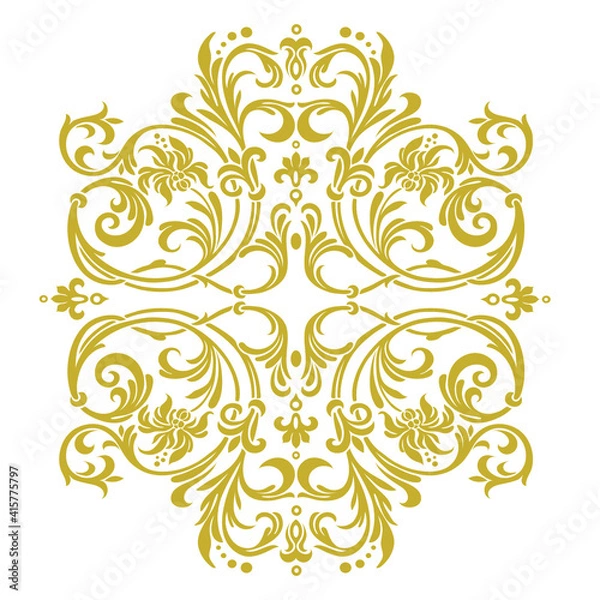 Obraz Oriental vector damask patterns for greeting cards and wedding invitations