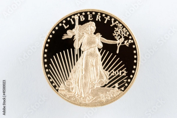 Obraz American Eagle Gold Coin Proof $50