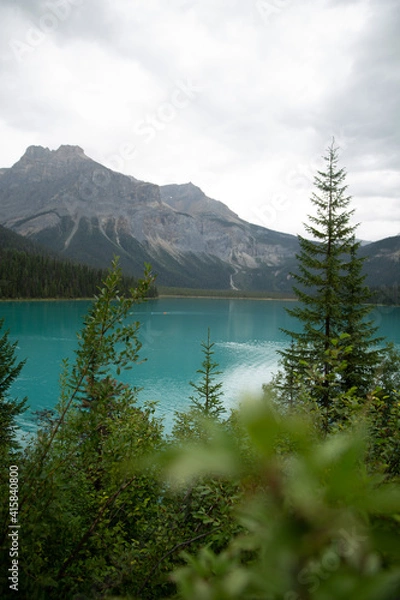 Obraz lake and mountains