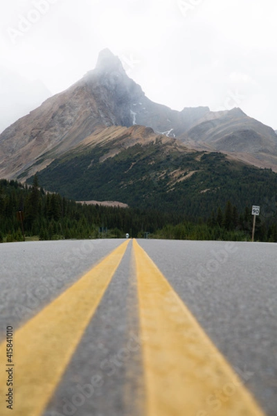 Obraz road to the mountains