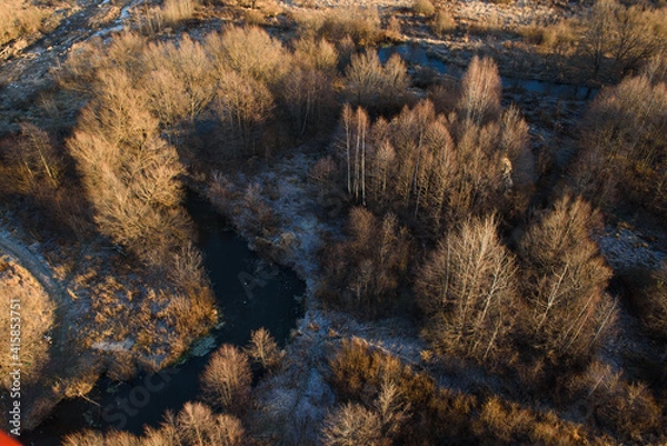 Fototapeta rocky mountain landscape