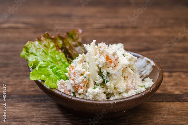 Obraz おからのポテサラ風サラダ