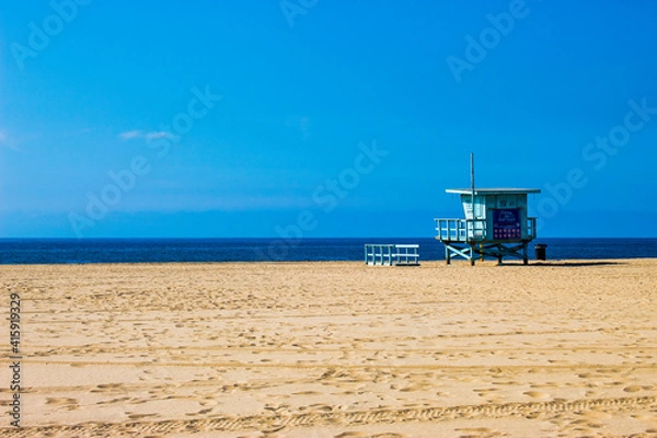 Obraz Hermosa Beach Guard house