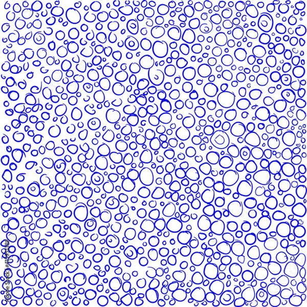 Fototapeta Water vapor in the form of many bubbles.