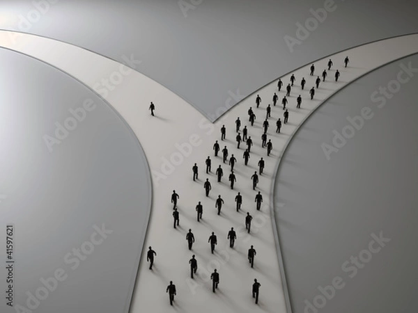 Fototapeta Na skrzyżowaniu