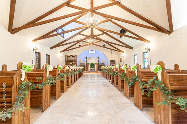 Fototapeta チャペルウェディング　イメージ