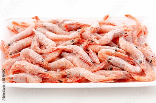 Fototapeta 冷凍小エビ