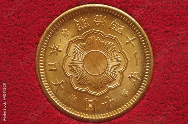 Obraz 新１０円金貨