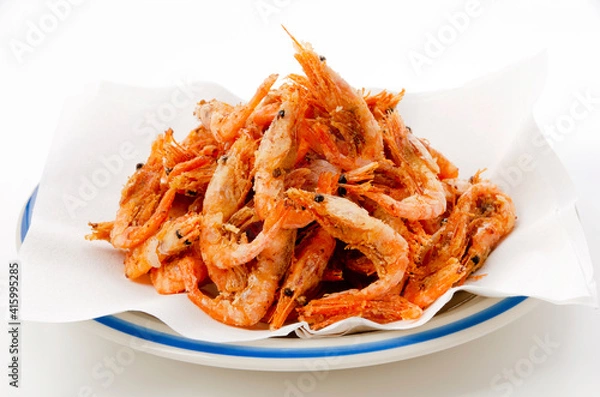Fototapeta 小エビの唐揚げ