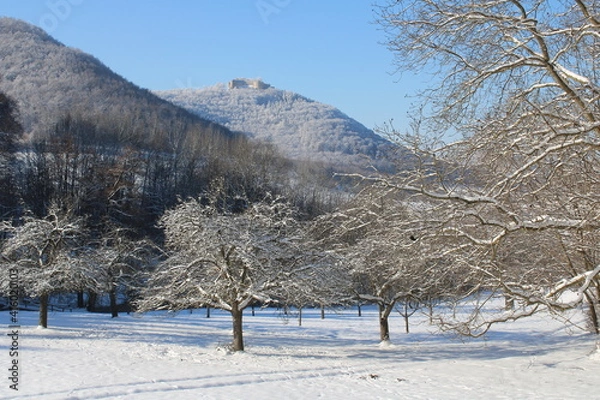 Obraz Winterlandschaft Schwäbische Alb