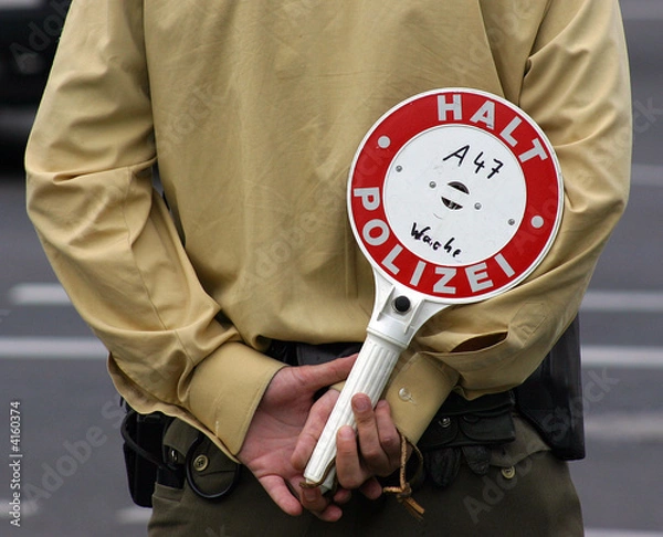 Obraz Halt Polizei 2