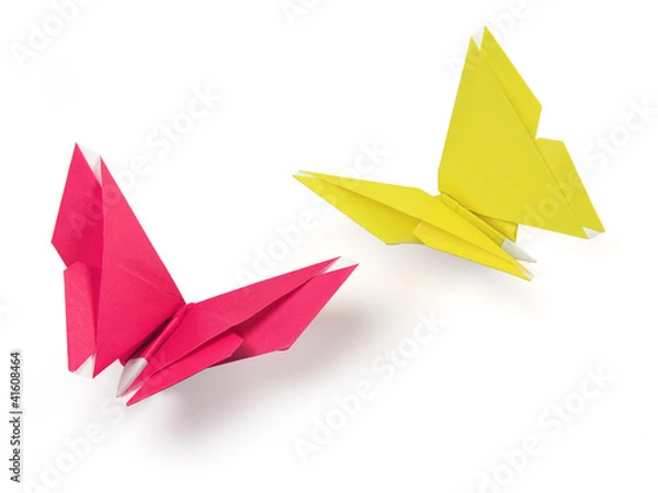 Obraz motyle origami
