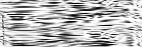 Fototapeta Hand Drawn Simple Straight Lines Vector Background