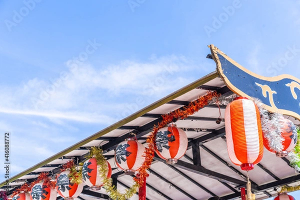 Obraz 屋台,日本,祭