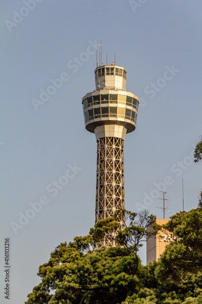 Obraz マリンタワー。横浜。日本。
