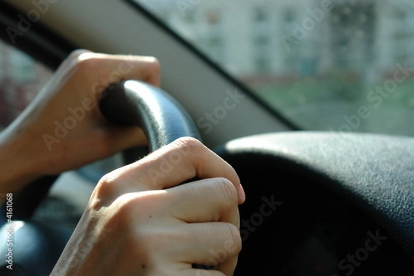 Fototapeta Steering wheel