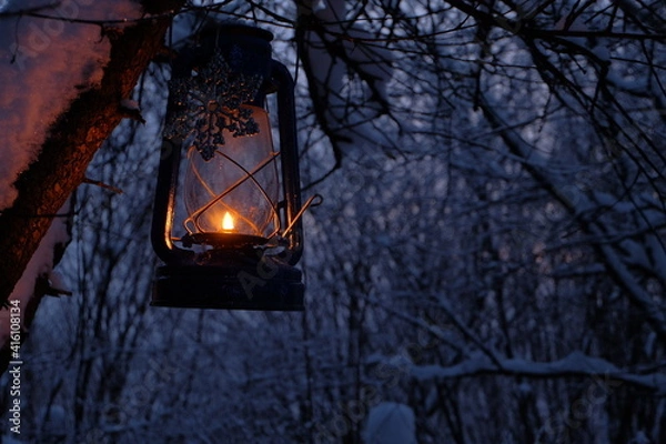 Obraz magic christmas kamp