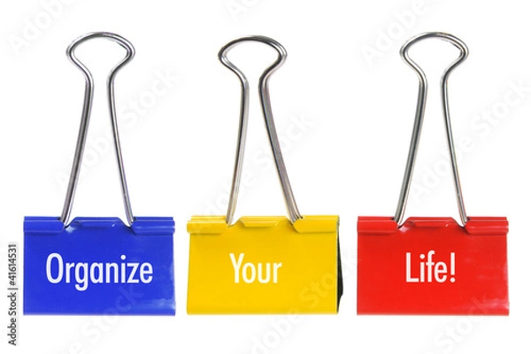 Fototapeta Paper Clips