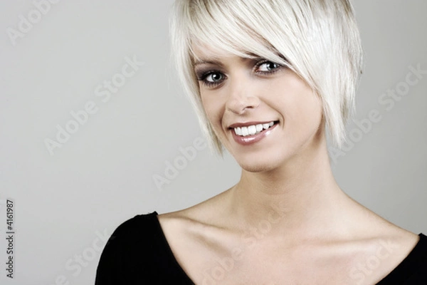 Obraz perfekcyjny uśmiech