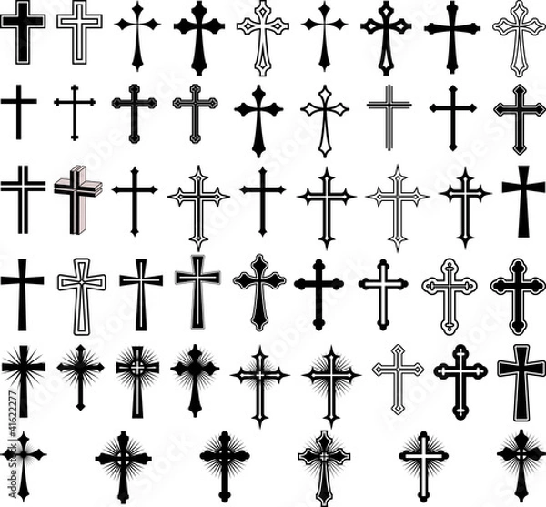 Fototapeta krzyże