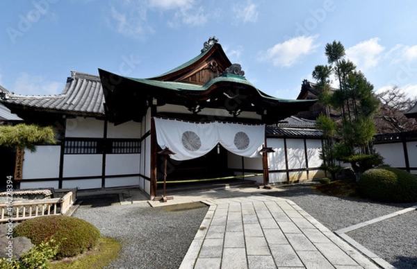 Fototapeta 大覚寺　式台玄関　京都市