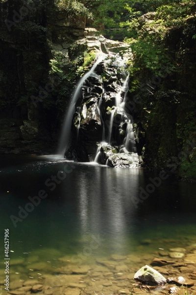 Obraz 赤目四十八滝 不動滝