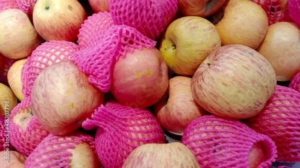 Fototapeta close up of peanuts in basket