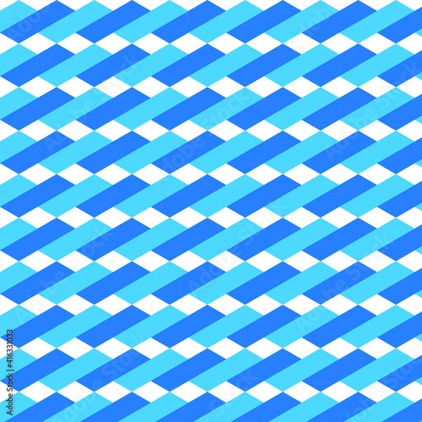 Fototapeta Abstract vector geometric pattern. Background linear design.