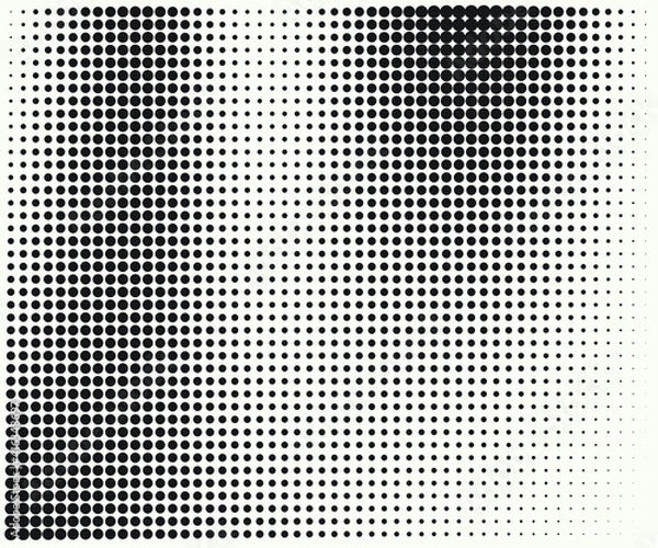 Fototapeta Horizontal lines. Design halftone element. Vector illustration. Line halftone pattern with gradient effect. Template for backgrounds and stylized textures.
