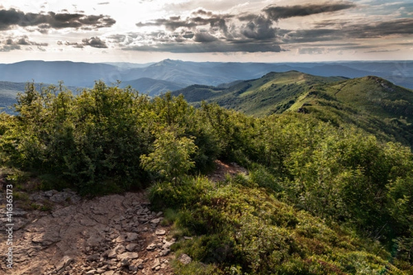 Obraz Bukowe Berdo, Bieszczady, Polska
