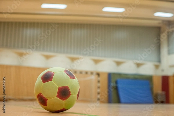 Obraz Hallenfussball