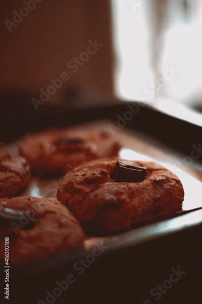 Obraz baking cookies
