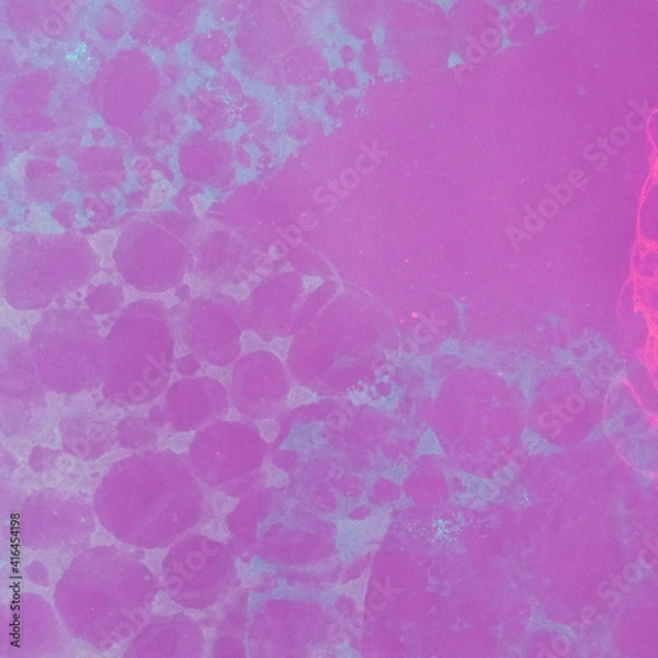 Fototapeta Aquarelle Pattern. Futuristic Sketch. Fuchsia