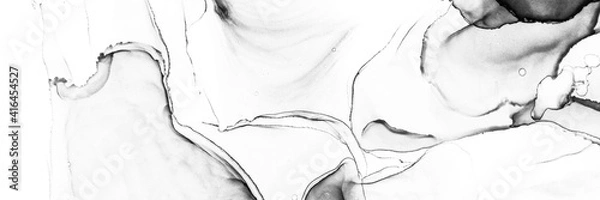 Obraz Sketch Backdrop.  Closeup Greyscale Design. Gray