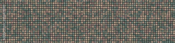 Fototapeta Abstract Geometric Pattern generative computational art illustration