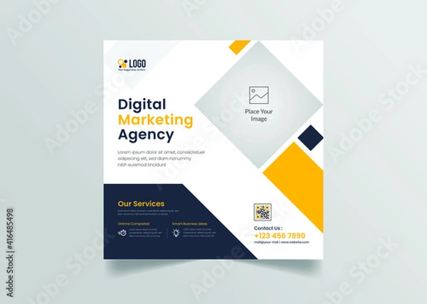 Obraz Corporate business social media post  
