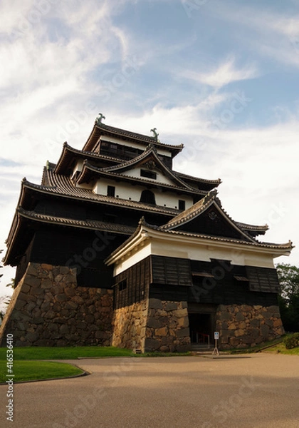 Fototapeta 歴史のあるお城　島根県　松江城　日本