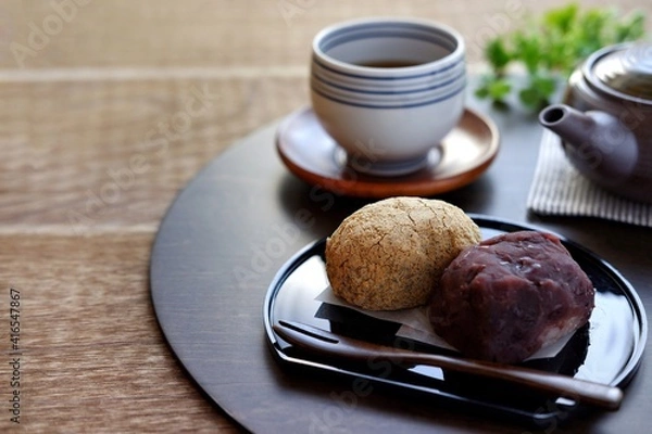 Obraz おはぎ ぼたもち お彼岸 イメージ