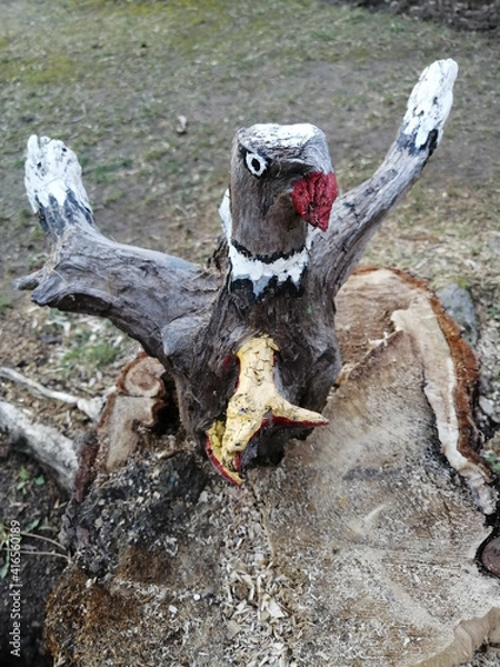 Obraz vulture in the tree