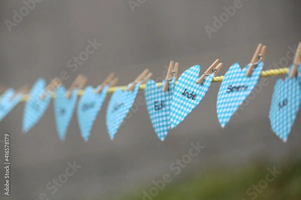 Obraz Wunderschöne Hochzeit in der Schweiz