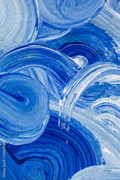 Obraz abstract oil paint texture on canvas, background