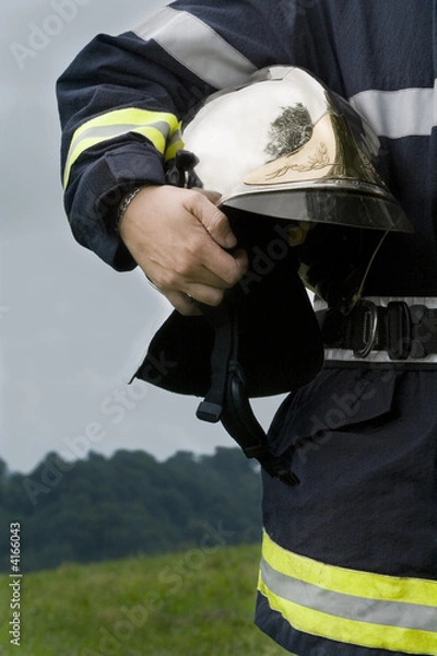 Fototapeta Fireman