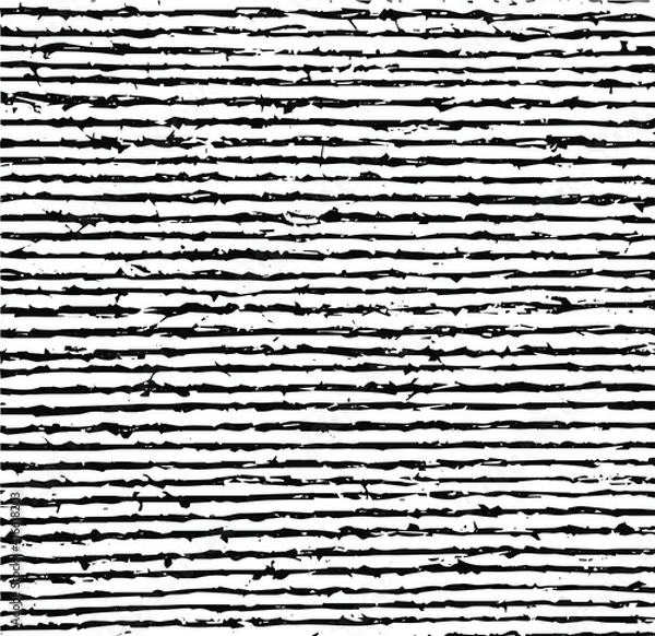 Fototapeta A slim lines texture. Parallel and intersecting lines, shapes, dots abstract pattern. Abstract textured effect. Black isolated on white background.Vector illustration. EPS10