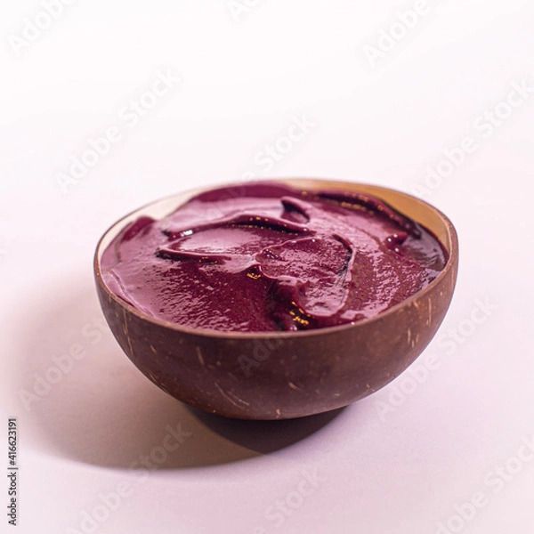Obraz plum jam in a bowl
