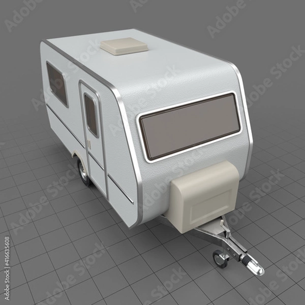 Fototapeta Camping trailer